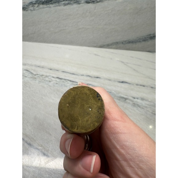 Vintage Cutie Brass Bud Vase Flower Stems Collectible‎ Home Decor 4.5 - Picture 2 of 4